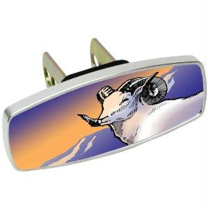 HitchMate Premier Series Hitch Cap Dahl Sheep with Mountains