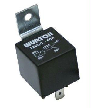 Wurton Off Road Black-Red Single Light Wiring Kit
