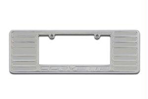 2005+ Chevrolet Corvette License Plate Frame Chrome