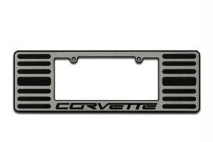 2005+ Chevrolet Corvette License Plate Frame 2 Tone