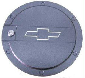 2010-2012 Chevrolet Camaro Bowtie Locking Fuel Door - 2 Tone