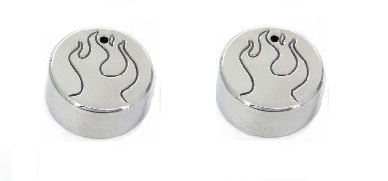 All Sales Head Light Knob (1 Knob)- Flame Polished