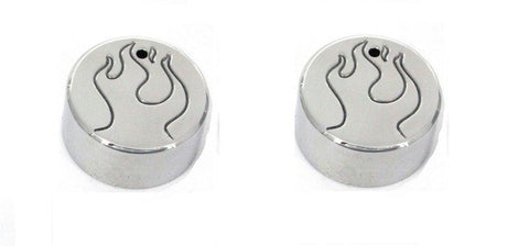 All Sales Head Light Knob (1 Knob)- Flame Polished