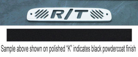 All Sales R-T 3rd Brake Light Cover-Black Powdercoat