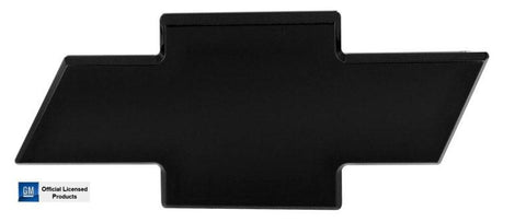 All Sales Chevy Bowtie Grille Emblem W-O Border- Black Powdercoat