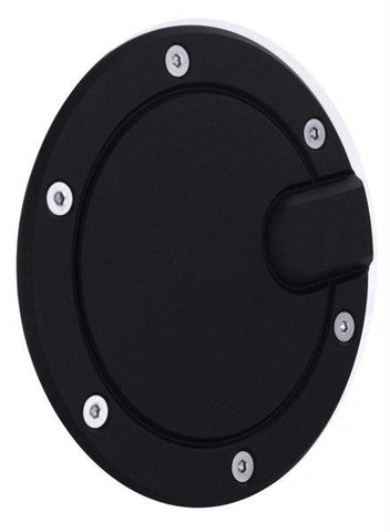 All Sales Race Style Billet Fuel Dr  5 3-4 Ring O.D. No Door -Flat black Door