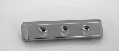 All Sales Polished Tailgate handle only-dimple