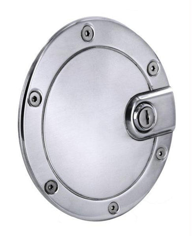 All Sales Race Style Billet Fuel Dr  5 1-2 Ring O.D. No Door-Polished locking
