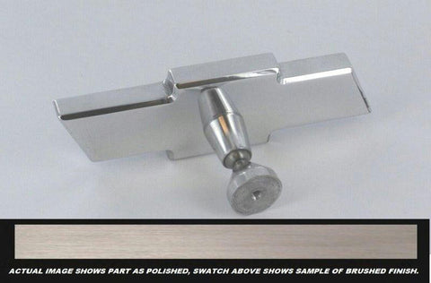 All Sales 6 Inch Bowtie Mirror Brushed