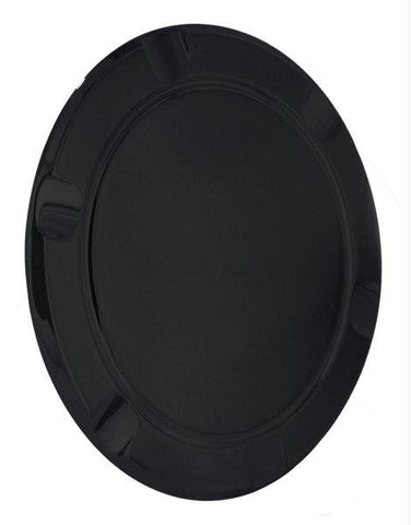 All Sales Striker Style Billet Fuel Dr  6 3-4 Ring O.D. No Door-Flat black Door