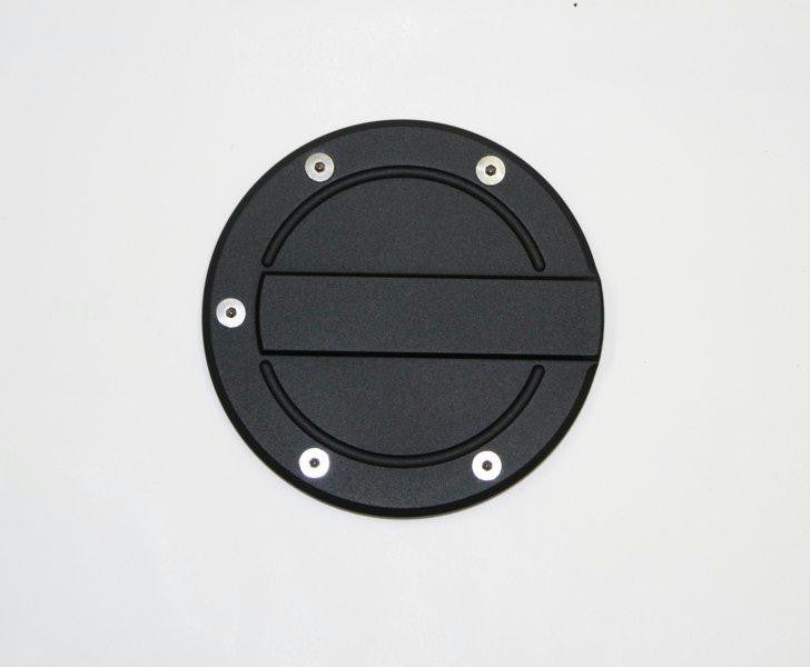 All Sales Race Style Billet Fuel Dr  6 1-4 Ring O.D. No Door-Flat black Door