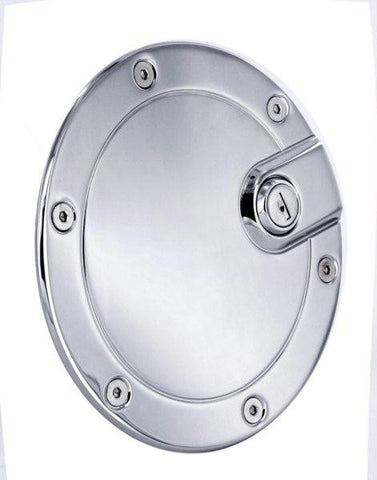 All Sales Race Style Billet Fuel Dr  5 3-4 Ring O.D. No Door -Chrome Locking