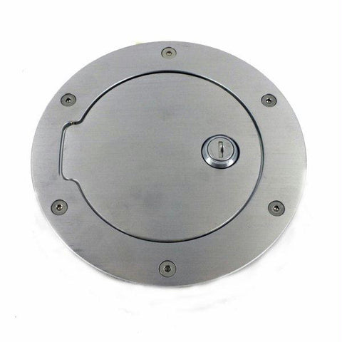 All Sales Race Style Billet Fuel Dr  6 1-4 Ring O.D. 4 1-2 Door O.D. -Brushed locking