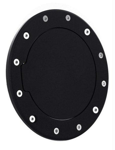 All Sales Race Style Billet Fuel Dr  7 1-8 Ring O.D.  5 1-8 Door O.D.-Gloss Black Ring and Door