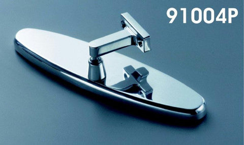 All Sales 8 Oval Mirror Plain- Polished