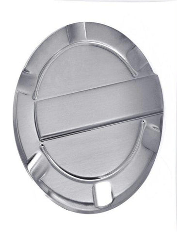 All Sales Striker Style Billet Fuel Dr  6 1-4 Ring O.D. No Door-Brushed Chrome