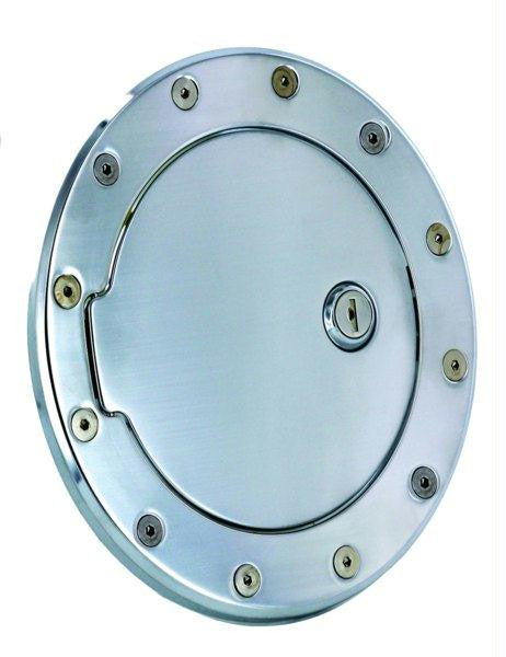 All Sales Race Style Billet Fuel Dr  7 1-8 Ring O.D.  5 1-8 Door O.D.-Polished locking