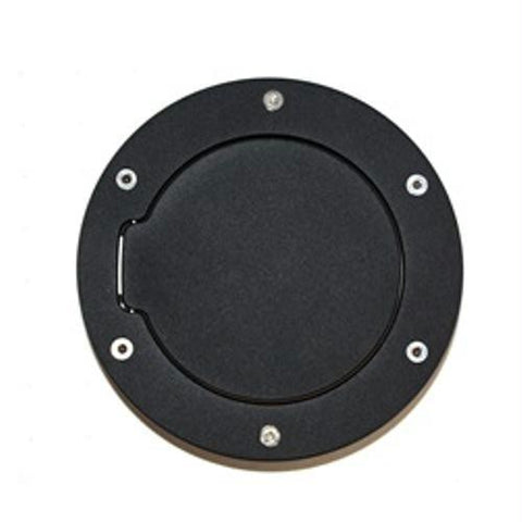 All Sales Race Style Billet Fuel Dr 6 1-2 Ring O.D.  4 1-2 Door O.D.-Gloss Black Ring and Door