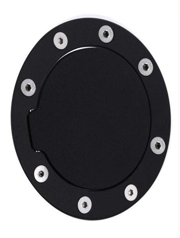 All Sales Race Style Billet Fuel Dr 5 3-4 Ring O.D.  4 1-8 Door O.D.-Gloss Black Ring and Door