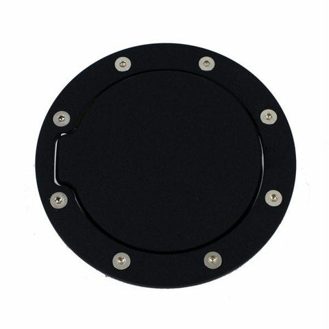 All Sales Race Style Billet Fuel Dr  5 1-2 Ring O.D. 4 1-8 Door O.S-Gloss Black Ring and Door