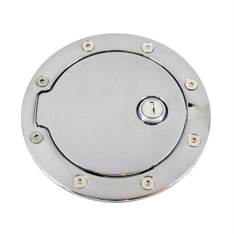 All Sales Race Style Billet Fuel Dr  5 1-2 Ring O.D. 4 1-8 Door O.S-Polished locking