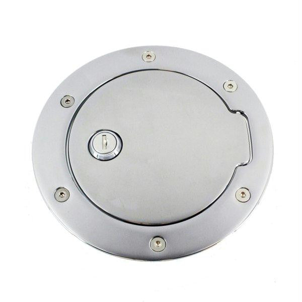 All Sales Race Style Billet Fuel Dr  6 1-4 Ring O.D. 4 1-2 Door O.D. -Polished locking