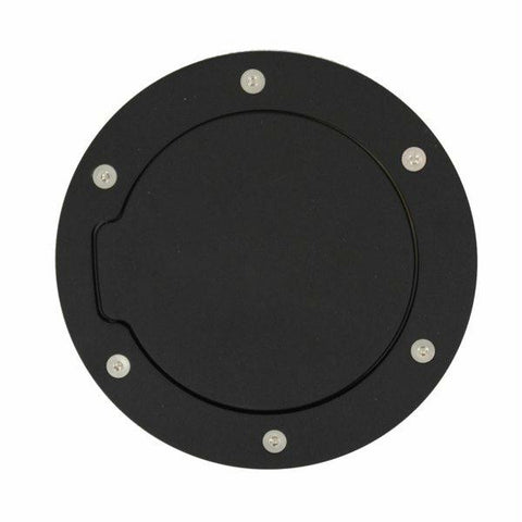 All Sales Race Style Billet Fuel Dr  6 1-4 Ring O.D. 4 1-2 Door O.D. -Flat black Ring and Door