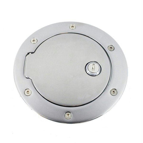 All Sales Race Style Billet Fuel Dr  6 1-4 Ring O.D. 4 1-2 Door O.D. -Polished locking
