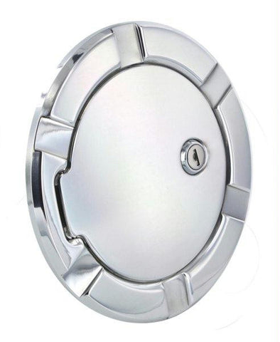 All Sales Striker Style Billet Fuel Dr 6 5-16 Ring O.D.  4 1-2 Door O.D.-Polished locking