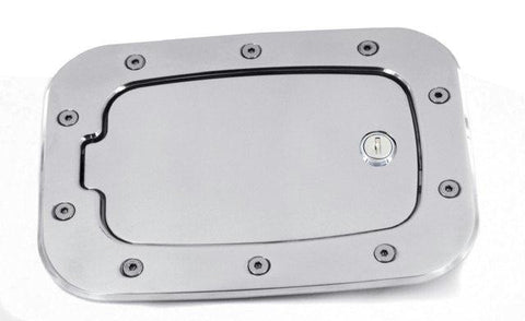 All Sales Race Style Billet Fuel Dr  10 3-8 X 7 5-8 Ring  8 X 4 5-8 Door -Brushed locking