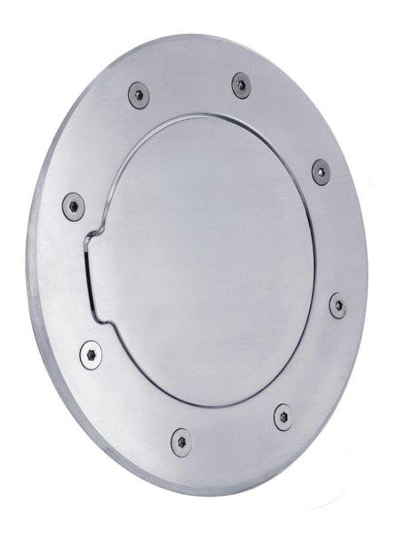 All Sales Race Style Billet Fuel Dr  8 1-8 Ring O.D. 5 1-8 Door O.D.-Brushed