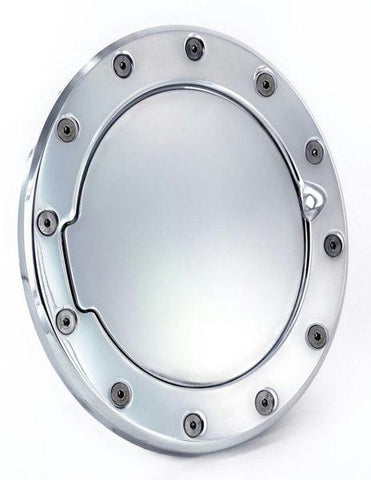 All Sales Race Style Billet Fuel Dr  7 1-8 Ring O.D.  5 1-8 Door O.D.-Chrome
