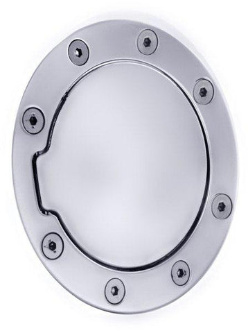 All Sales Race Style Billet Fuel Dr 5 3-4 Ring O.D.  4 1-8 Door O.D.-Chrome