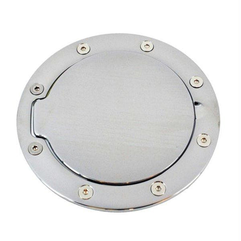 All Sales Race Style Billet Fuel Dr  5 1-2 Ring O.D. 4 1-8 Door O.S-Chrome