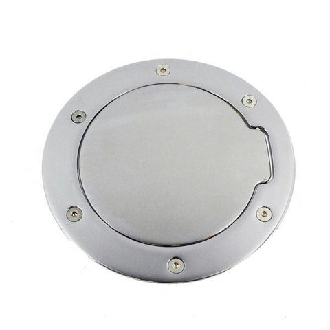 All Sales Race Style Billet Fuel Dr  6 1-4 Ring O.D. 4 1-2 Door O.D. -Chrome