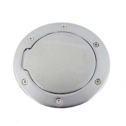 All Sales Race Style Billet Fuel Dr  6 1-4 Ring O.D. 4 1-2 Door O.D. -Chrome