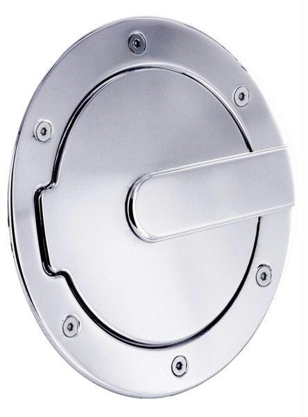 All Sales Race Style Billet Fuel Dr  7 Ring O.D.  5 1-8 Door O.D.-Brushed Chrome