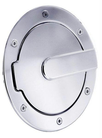 All Sales Race Style Billet Fuel Dr  7 Ring O.D.  5 1-8 Door O.D.-Brushed Chrome