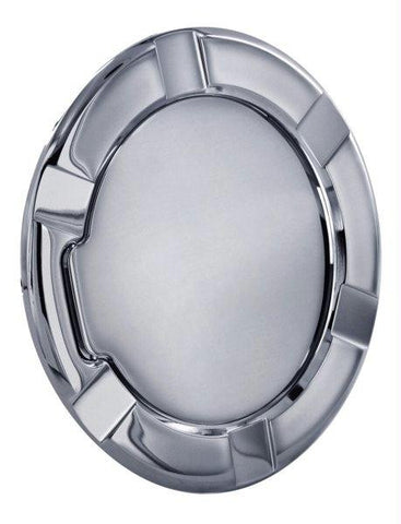 All Sales Striker Style Billet Fuel Dr  7 1-8 Ring O.D.  5 1-8 Door O.D. -Chrome