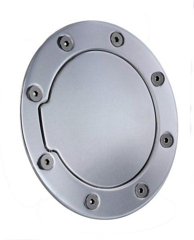All Sales Striker Style Billet Fuel Dr  7 1-8 Ring O.D.  5 1-8 Door O.D. -Brushed Chrome