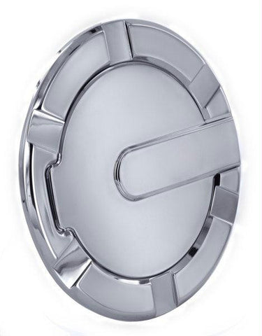 All Sales Striker Style Billet Fuel Dr  7 1-8 Ring O.D.  5 1-8 Door O.D. -Chrome