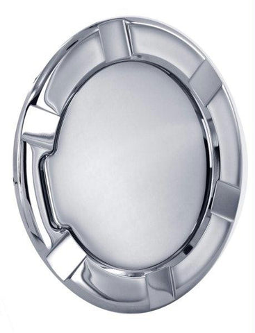 All Sales Striker Style Billet Fuel Dr 6 5-16 Ring O.D.  4 1-2 Door O.D.-Brushed Chrome