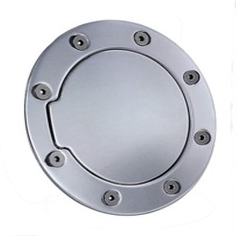 All Sales Race Style Billet Fuel Dr  7 1-8 Ring O.D.  5 1-8 Door O.D. -Brushed Chrome