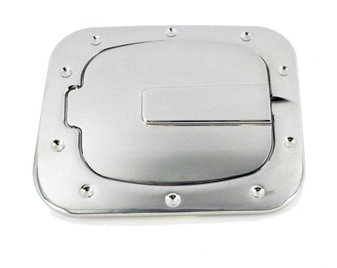All Sales Race Style Billet Fuel Dr  7 1-4 X 6 5-8 Ring  5 3-8 X 41-2 Door -Chrome