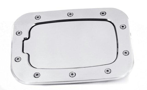 All Sales Race Style Billet Fuel Dr  10 3-8 X 7 5-8 Ring  8 X 4 5-8 Door -Chrome