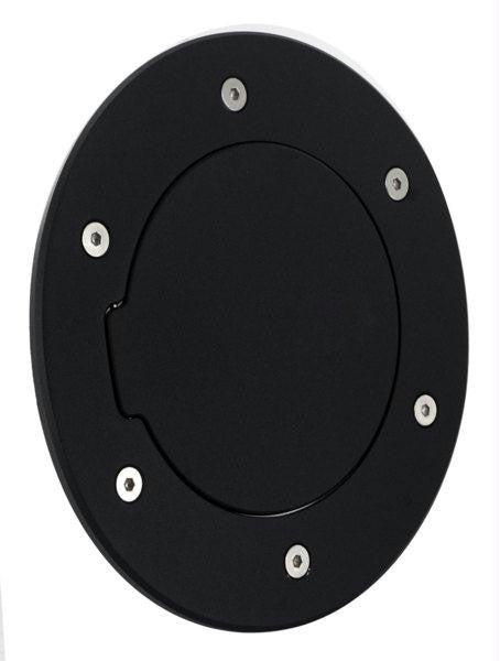 All Sales Race Style Billet Fuel Dr  8 1-4 Ring O.D.  5 1-8 Door O.D. -Gloss Black Ring and Door