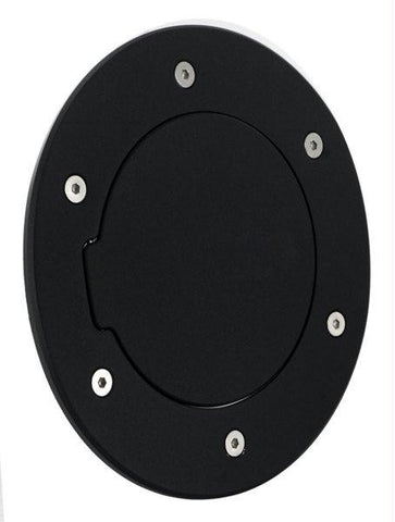 All Sales Race Style Billet Fuel Dr  8 1-4 Ring O.D.  5 1-8 Door O.D. -Gloss Black Ring and Door