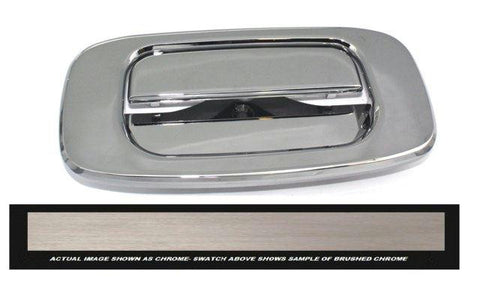 All Sales Brush Chrome Tailgate assembly