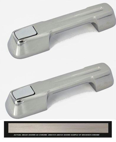 All Sales Brush Chrome LH & RH Ball-Milled (same handle for front-rear doors)