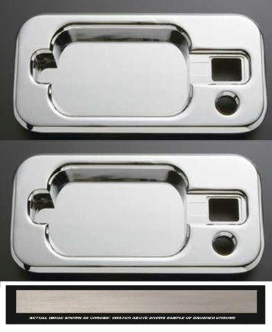 All Sales Brush Chrome LH & RH W-LockK  Buckets Only